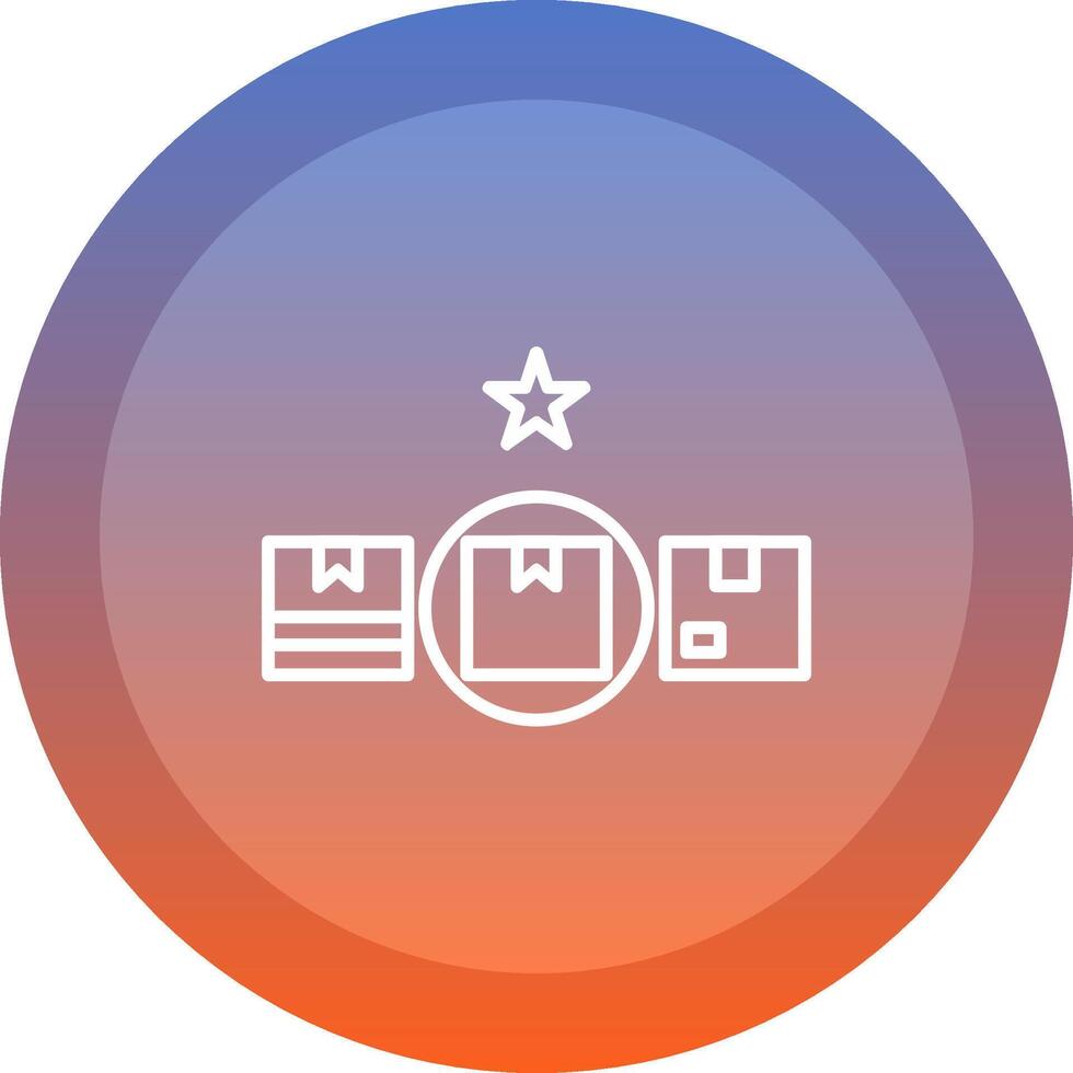 Differentiation icon. colored outline icon style. vector