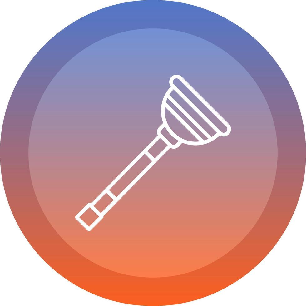 Plunger Icon Design vector