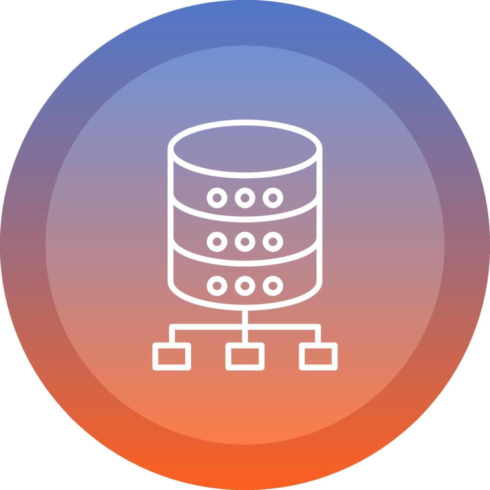 Database Icon Design vector