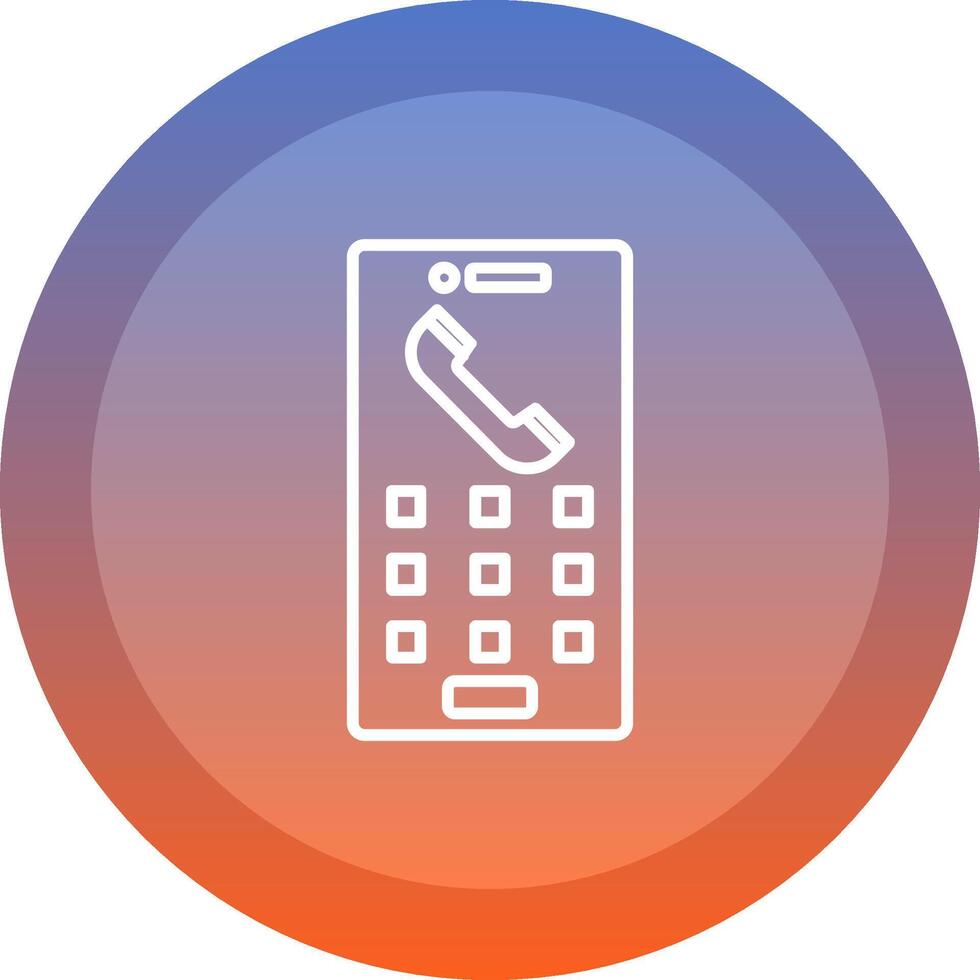 Keypad Icon Design vector