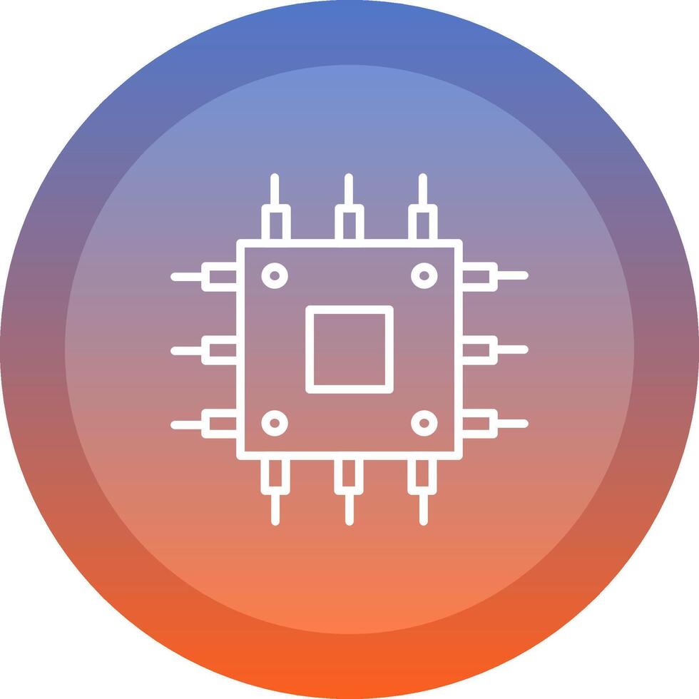 Chip Icon Design vector