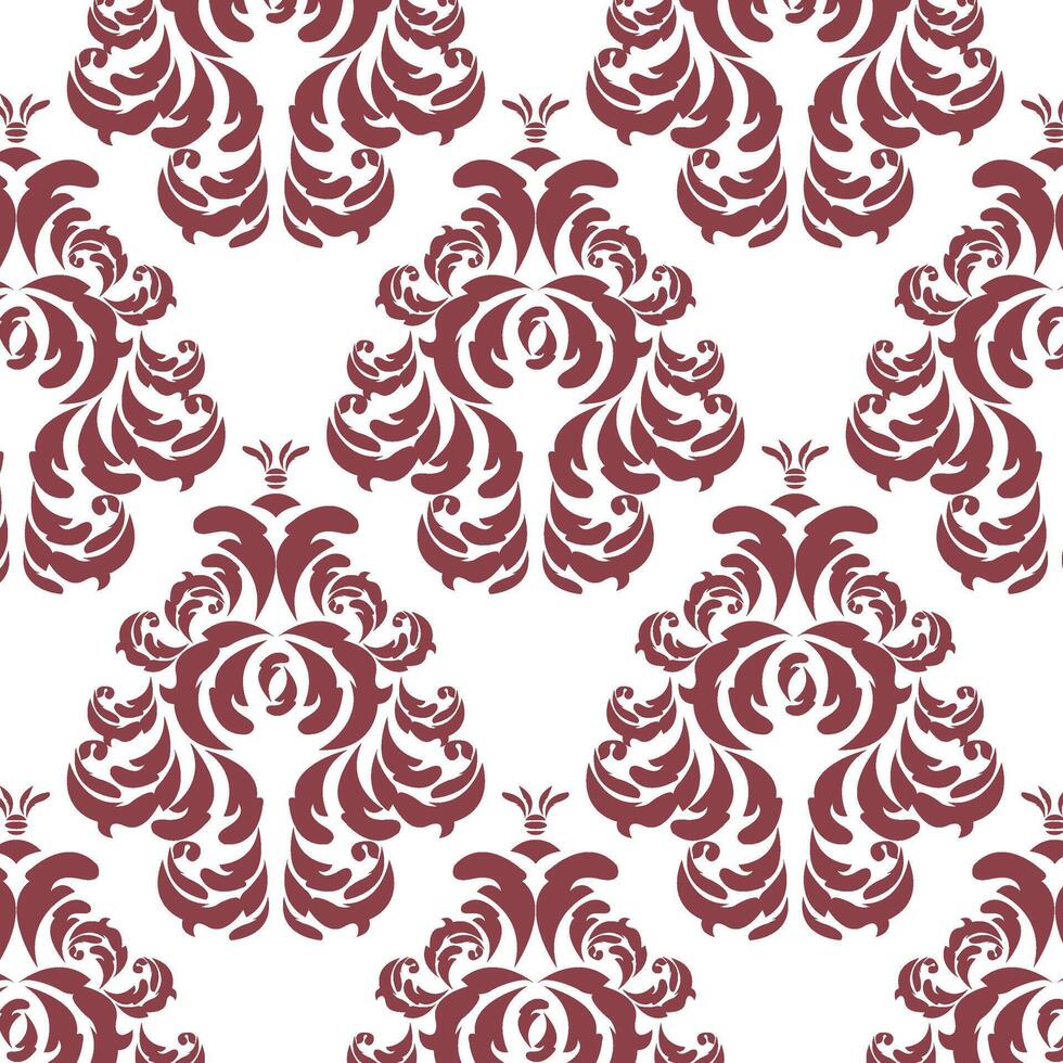 Orient pattern for fabric, wallpapers and packaging. Classic seamless pattern. Damask orient ornament. Classic golden and white vintage background. vector