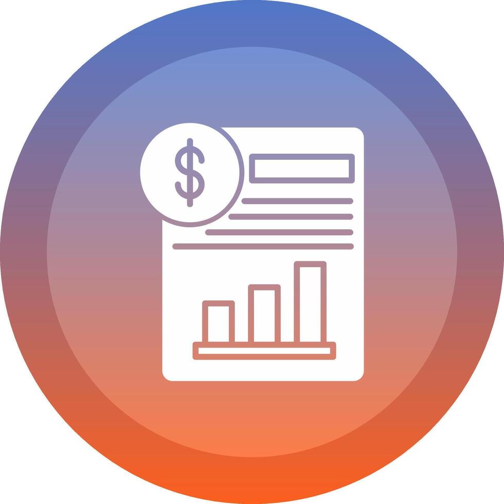 Statement Icon Design vector