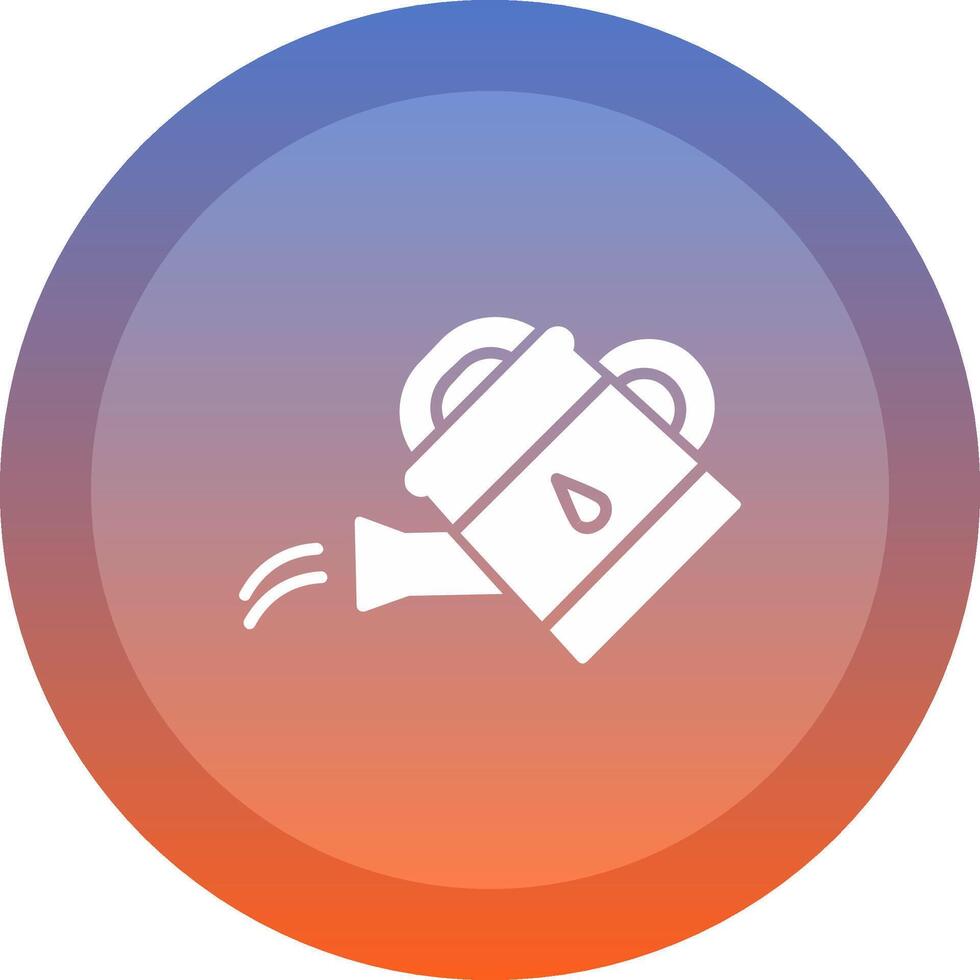 Watering Can Icon Design vector
