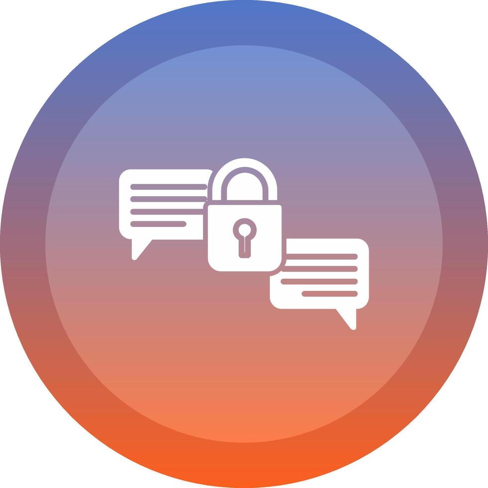 Speech Bubble icon. colored outline icon style. vector