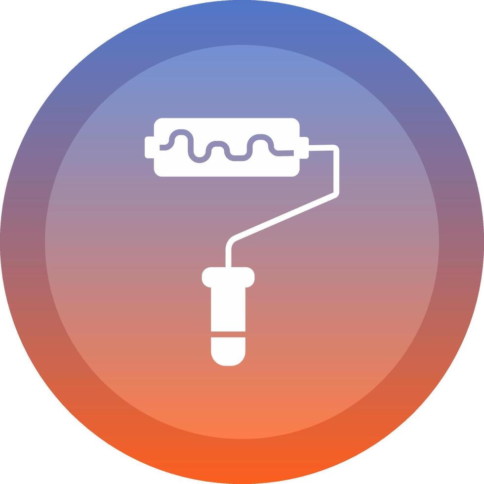 Roller Icon Design vector