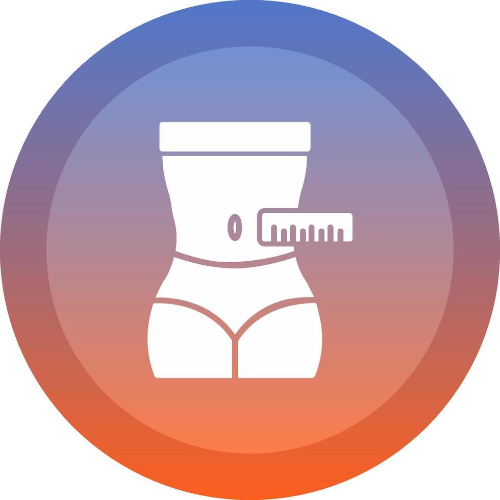 Waist Icon Design vector