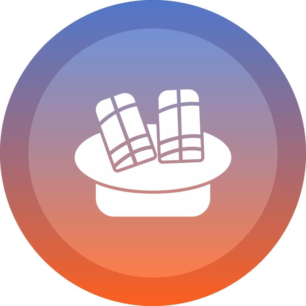 Pamonha Icon Design vector