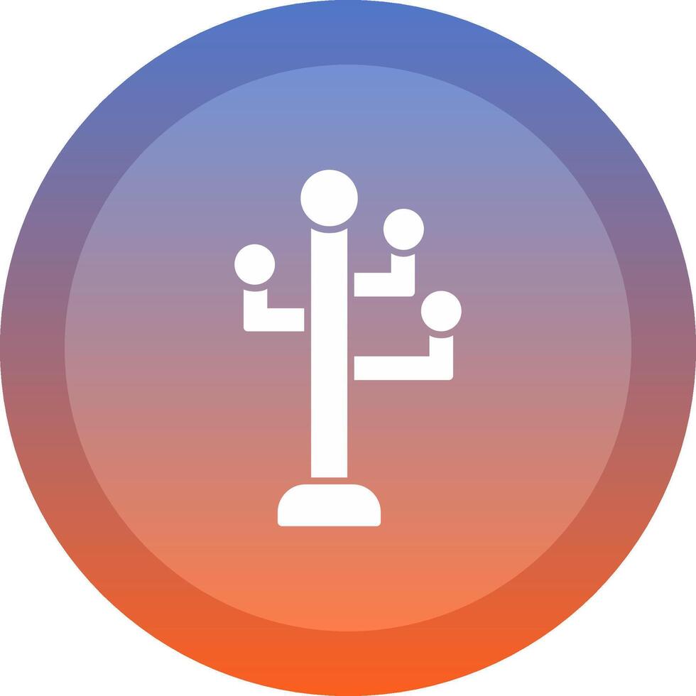 Coat Rack Icon Design vector