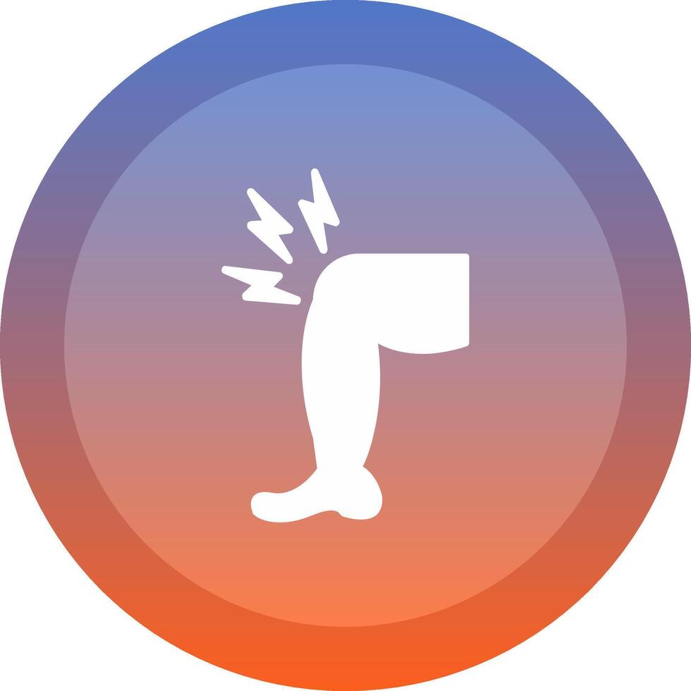 Pain Icon Design vector