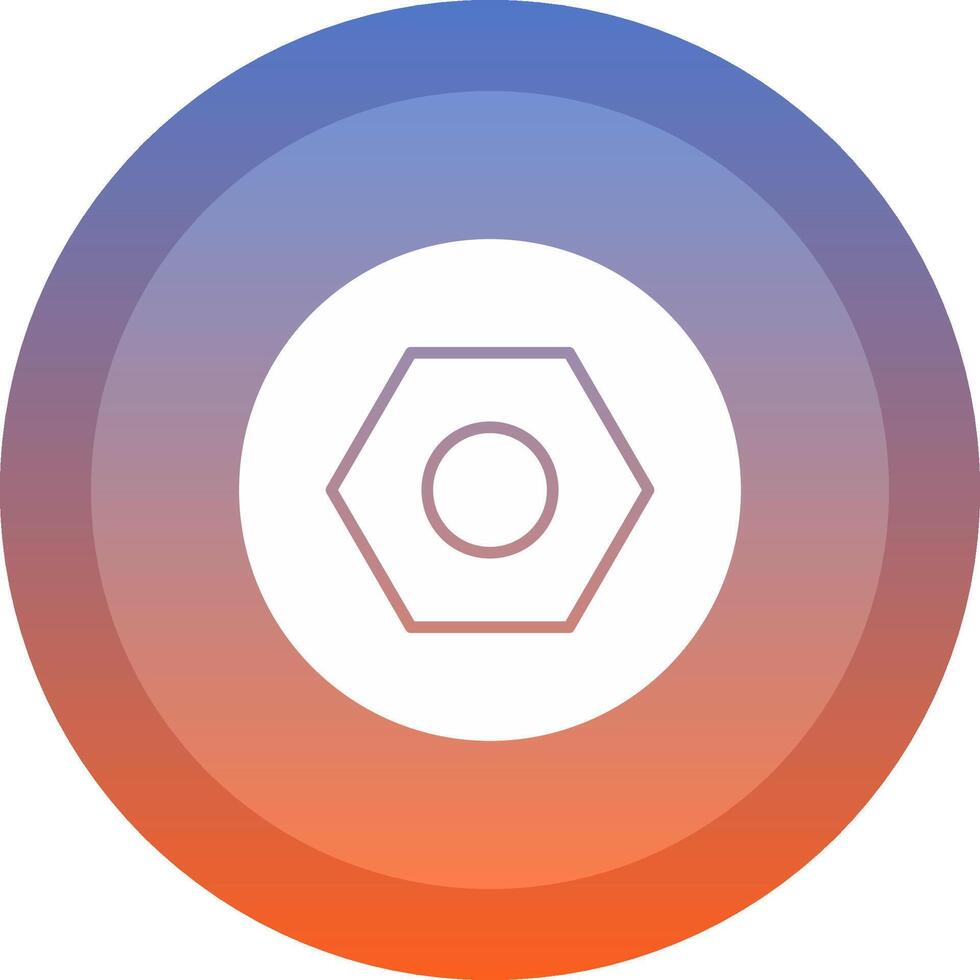Nut Icon Design vector