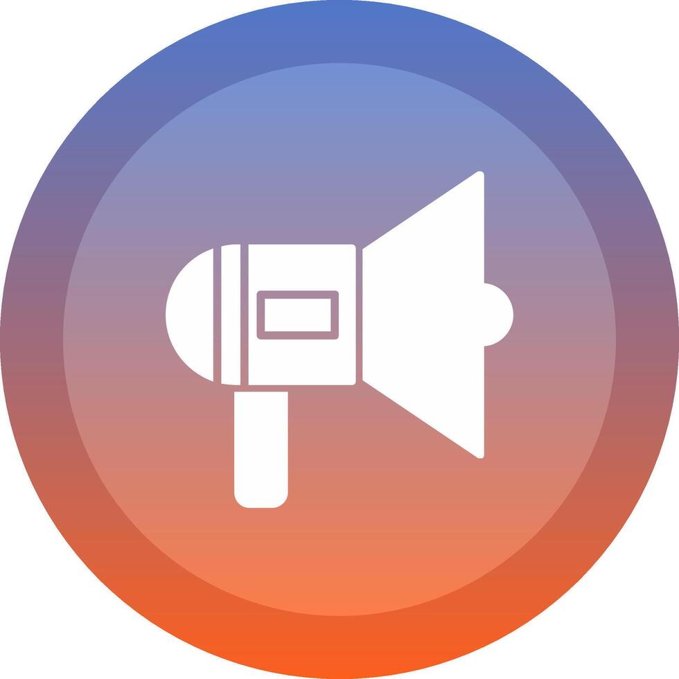 Loud Speaker icon. colored outline icon style. vector