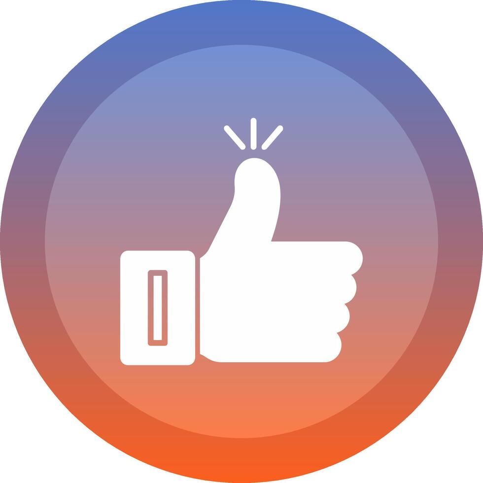 Like Icon Design vector