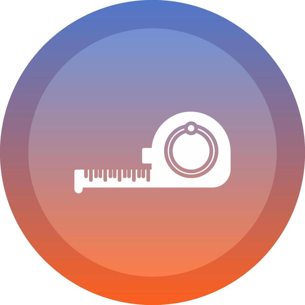 Measuring Tape Icon Design vector
