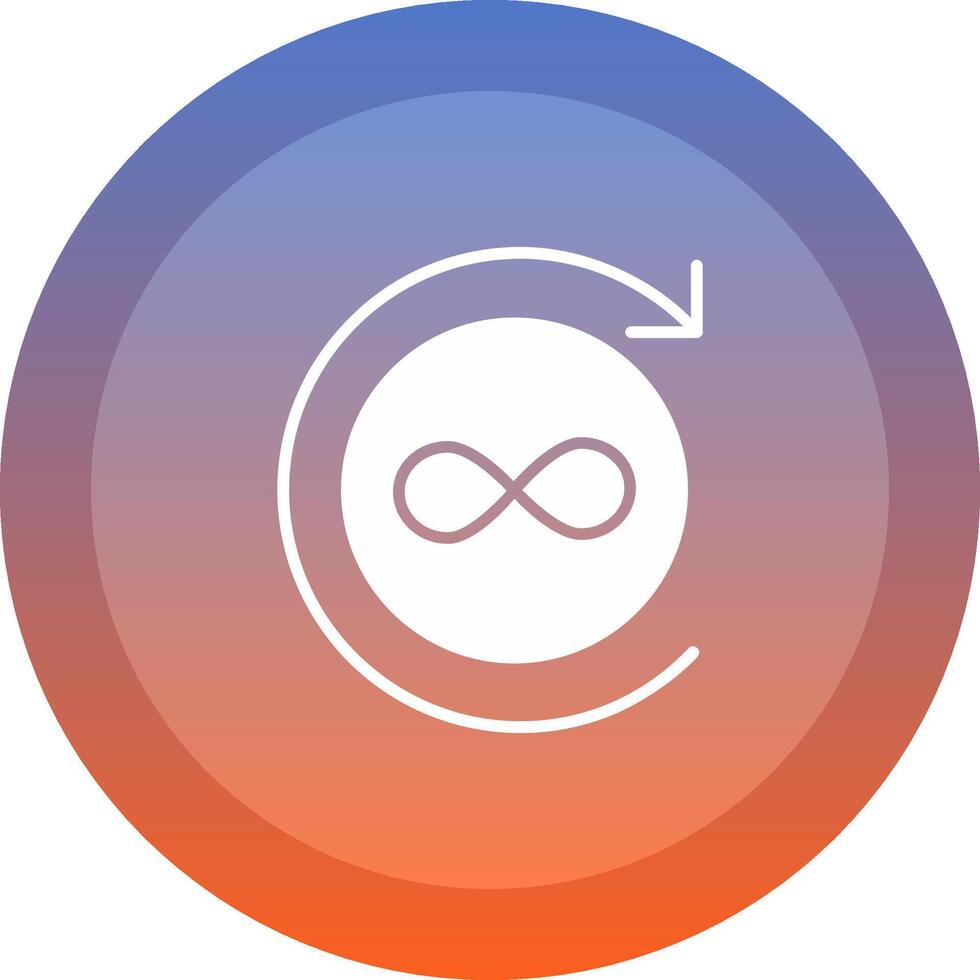 Infinite Icon Design vector