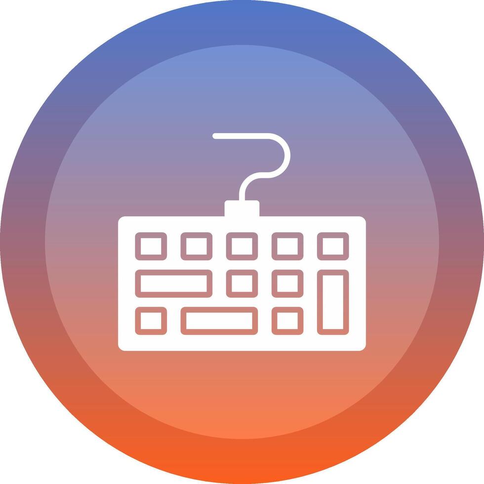 Keyboard Icon Design vector