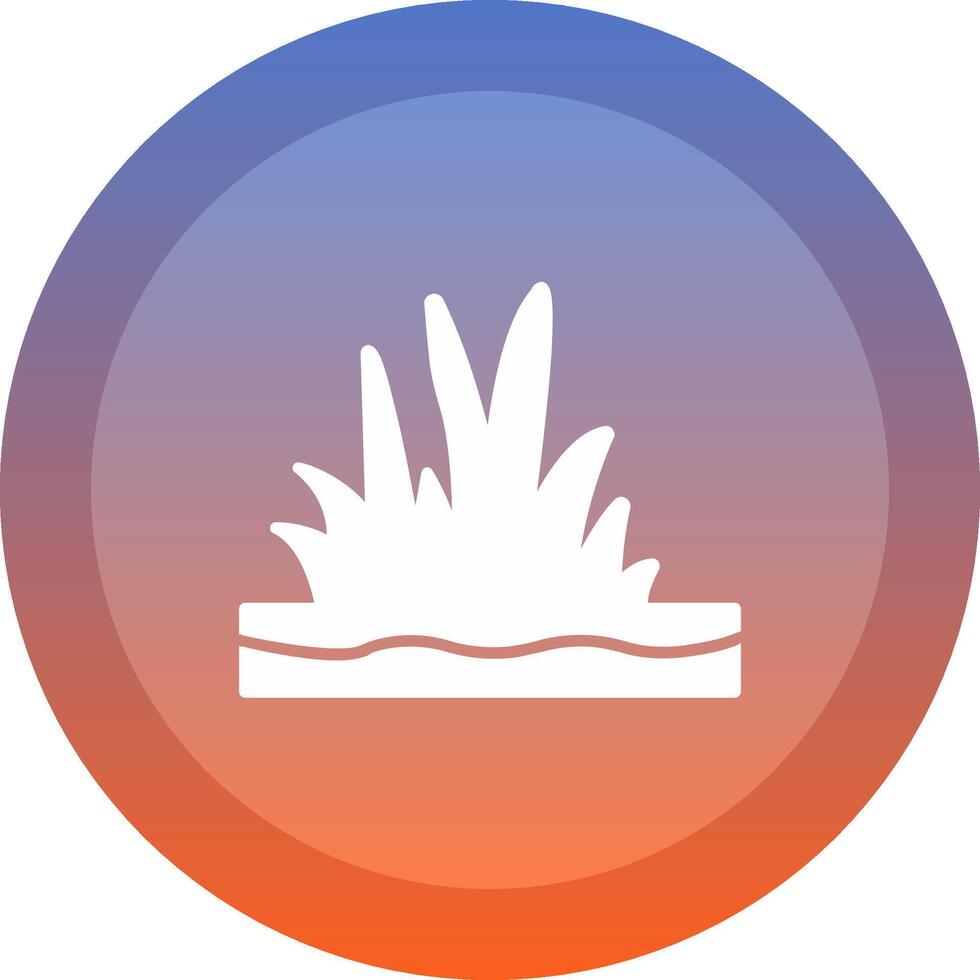 Grass Icon Design vector
