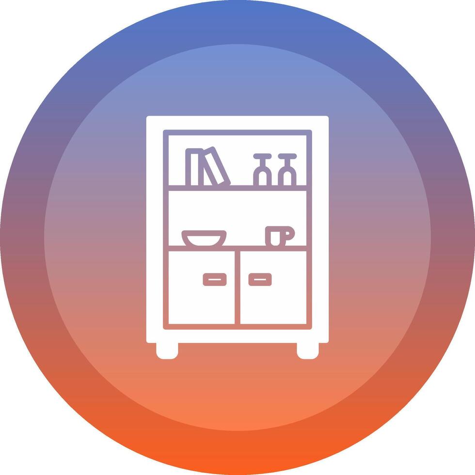 Display Case Icon Design vector