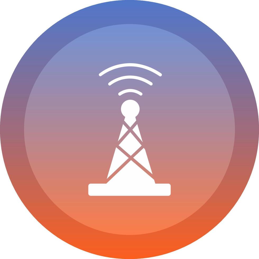 Broadcast Icon Design vector