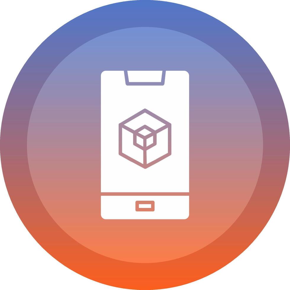 Augmented Reality Icon Design vector