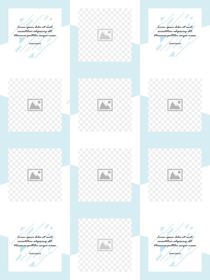 minimal abstract social media story post banner template. ripped torn paper texture background in green nude color. luxury elegant autumn, spring, winter mock up for fashion, jewelry, beauty vector