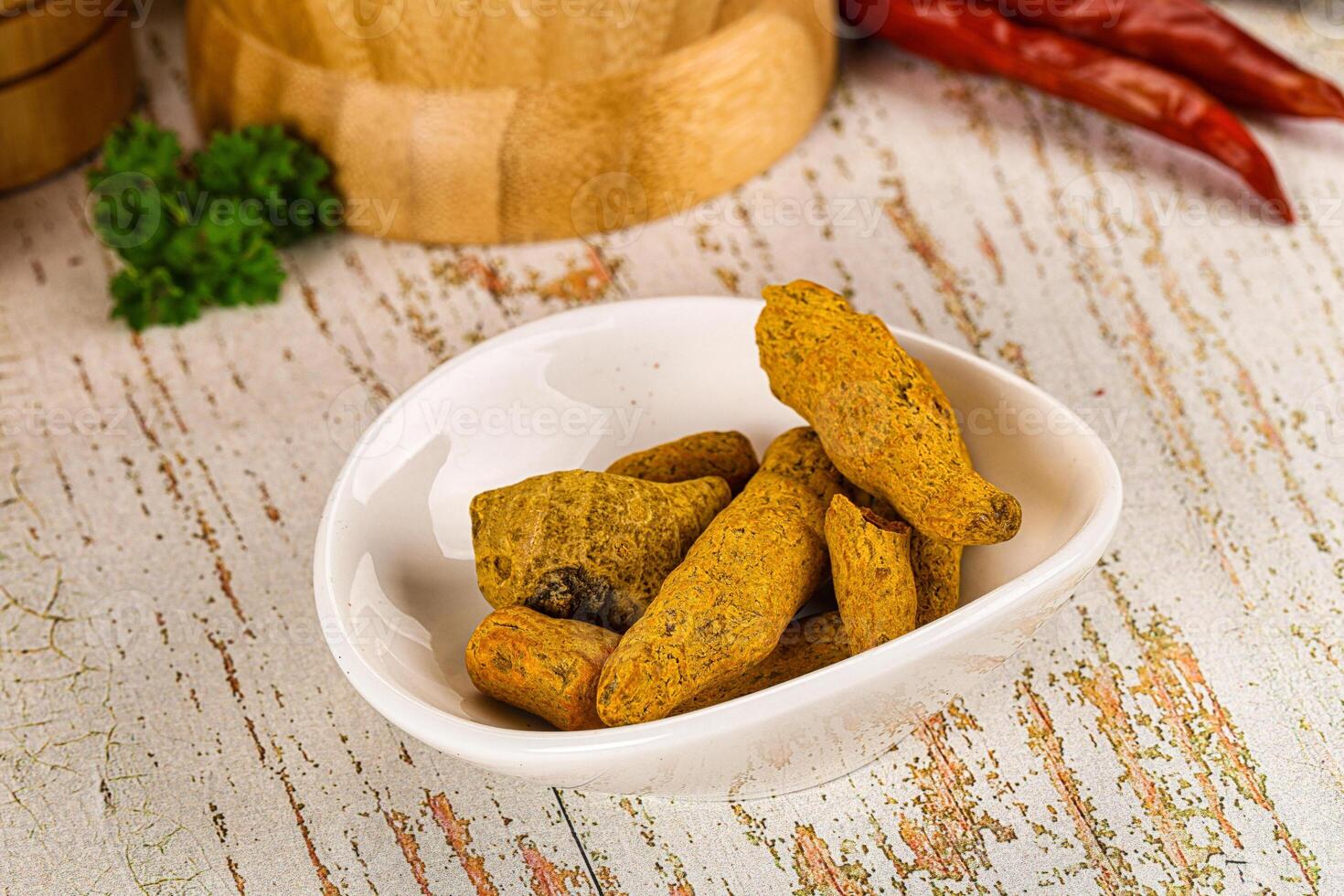A bowl of food on a table photo