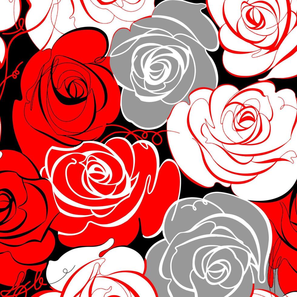 Abstract Flower background suitable for home wallpaper vector