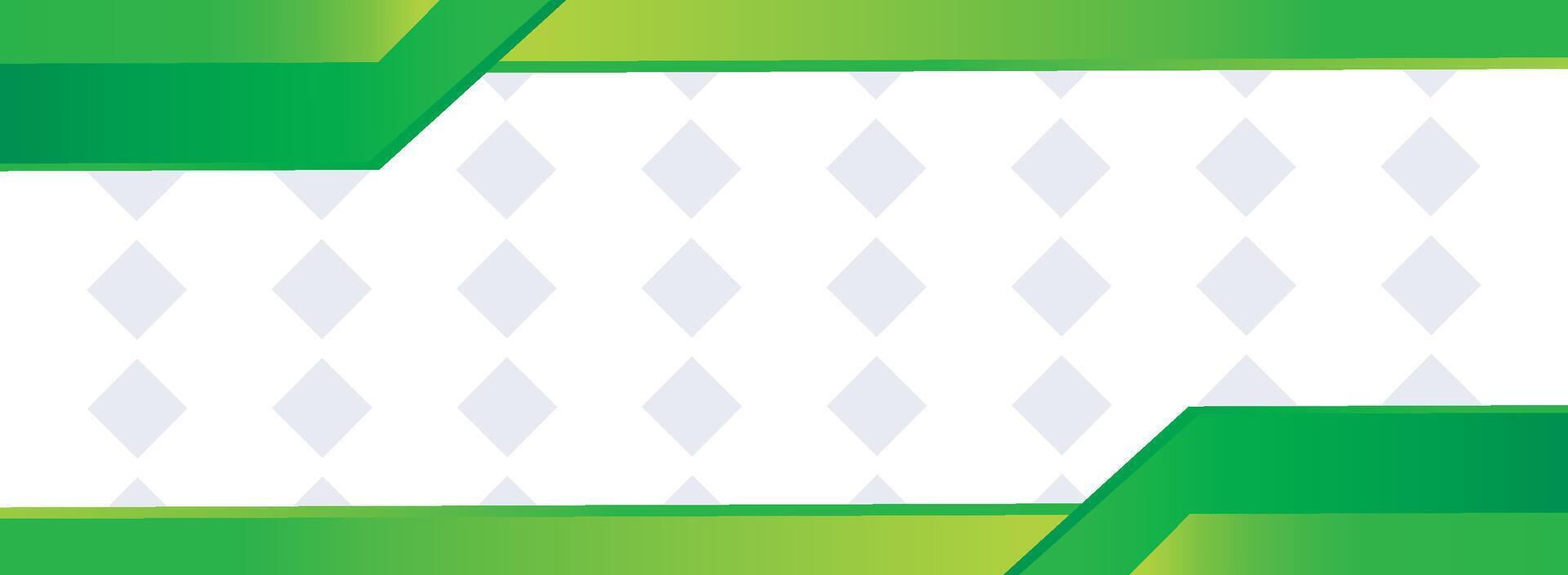 Abstract green geometric background composition with diagonal pattern. Suitable for banner design vector