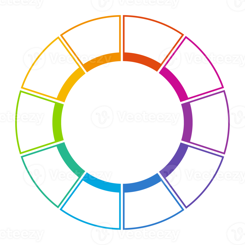 Infographic with 10 steps, process or options. business concept. png