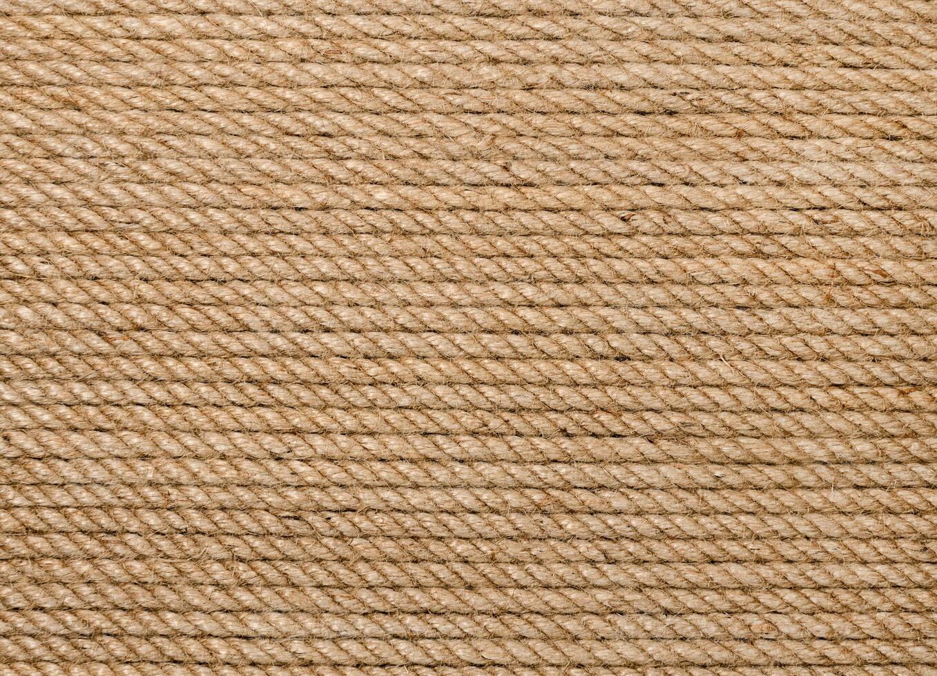 Background of hemp rope photo