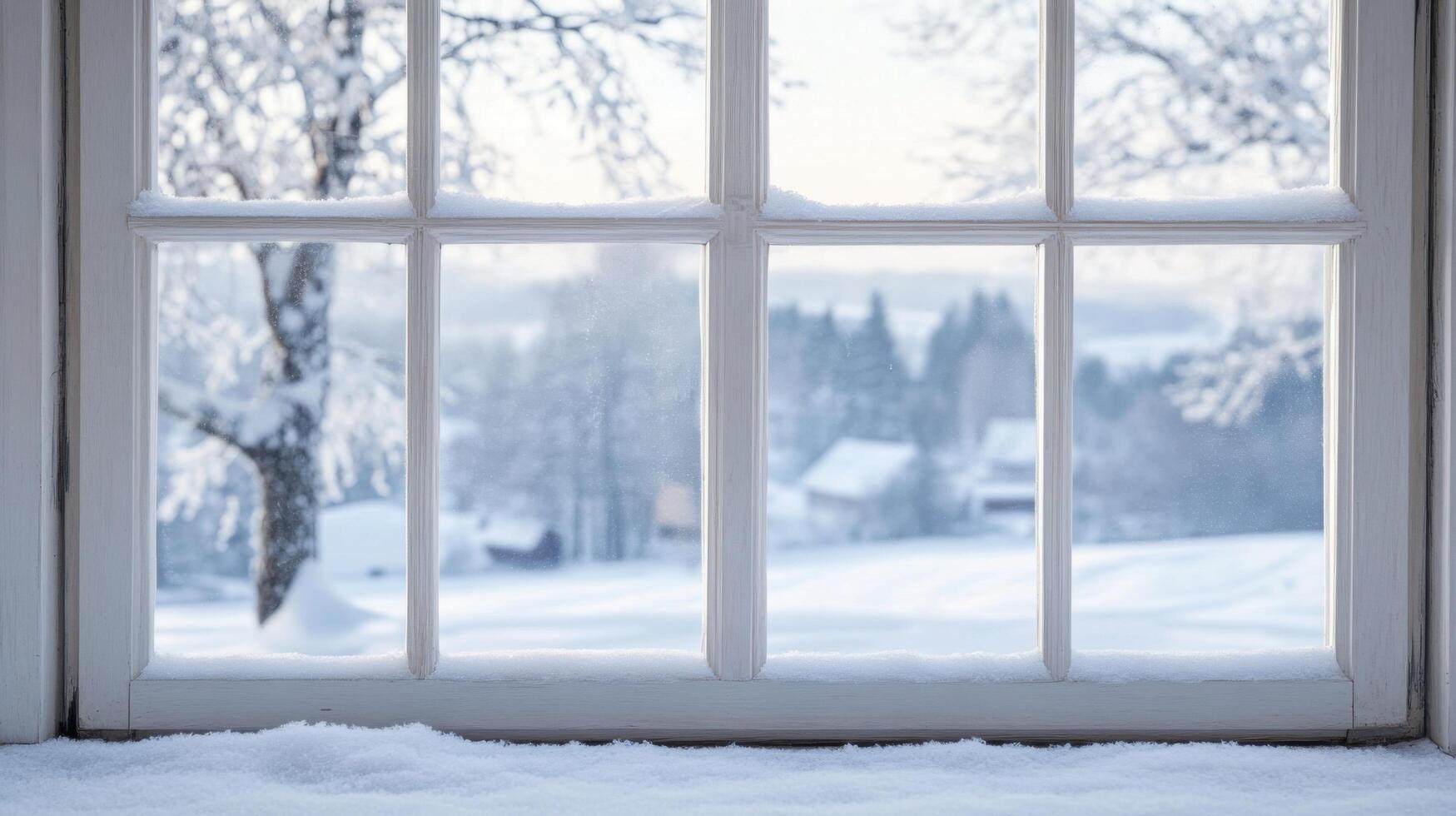 Frosted Window View photo