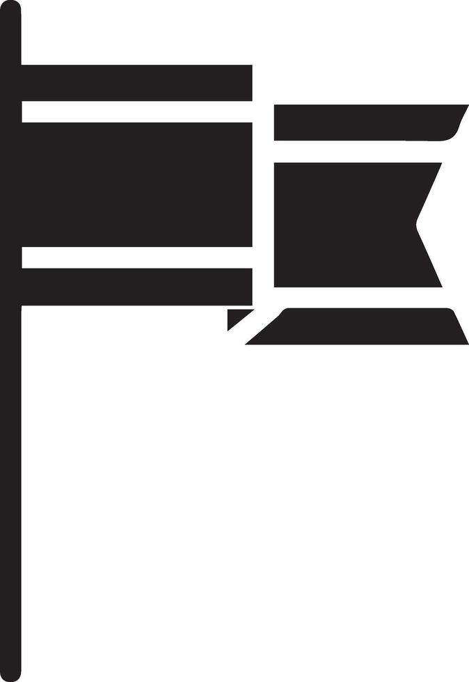 flag black and white illustration vector