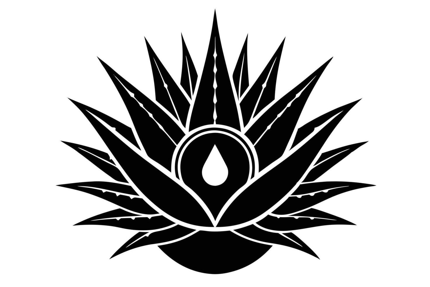 A Mandala Design for Tattoos or Graphic Design vector