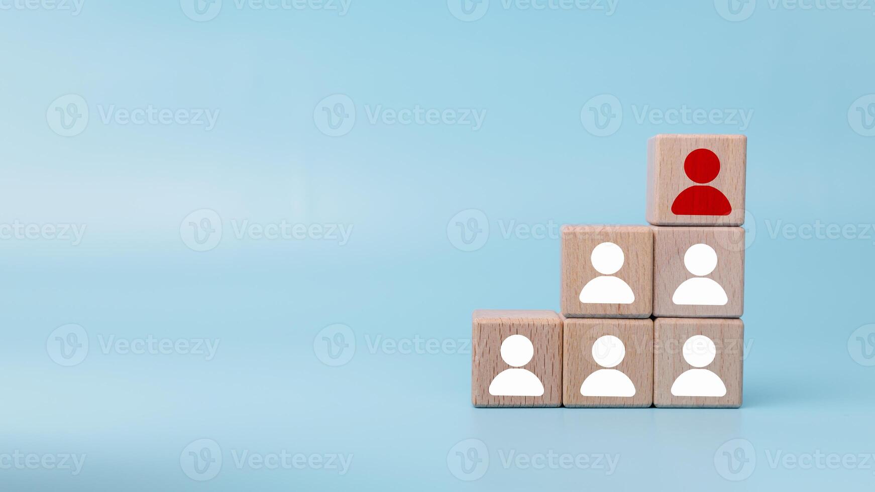 Human Resources Manager, Focus Manager icon, One employee for leadership services, HR, HRM, HRD leading organization in recruiting and prospecting, Building a strong team. photo