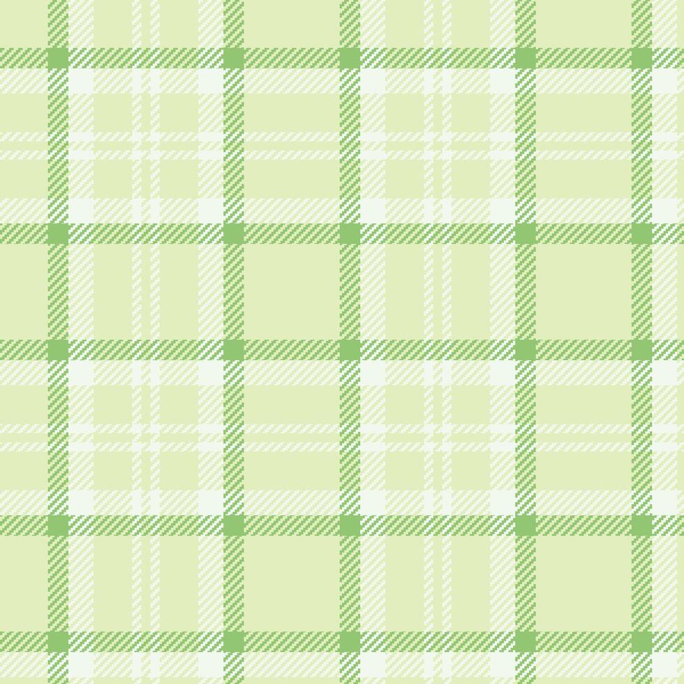Minted Ivory Linen Plaid Motif vector