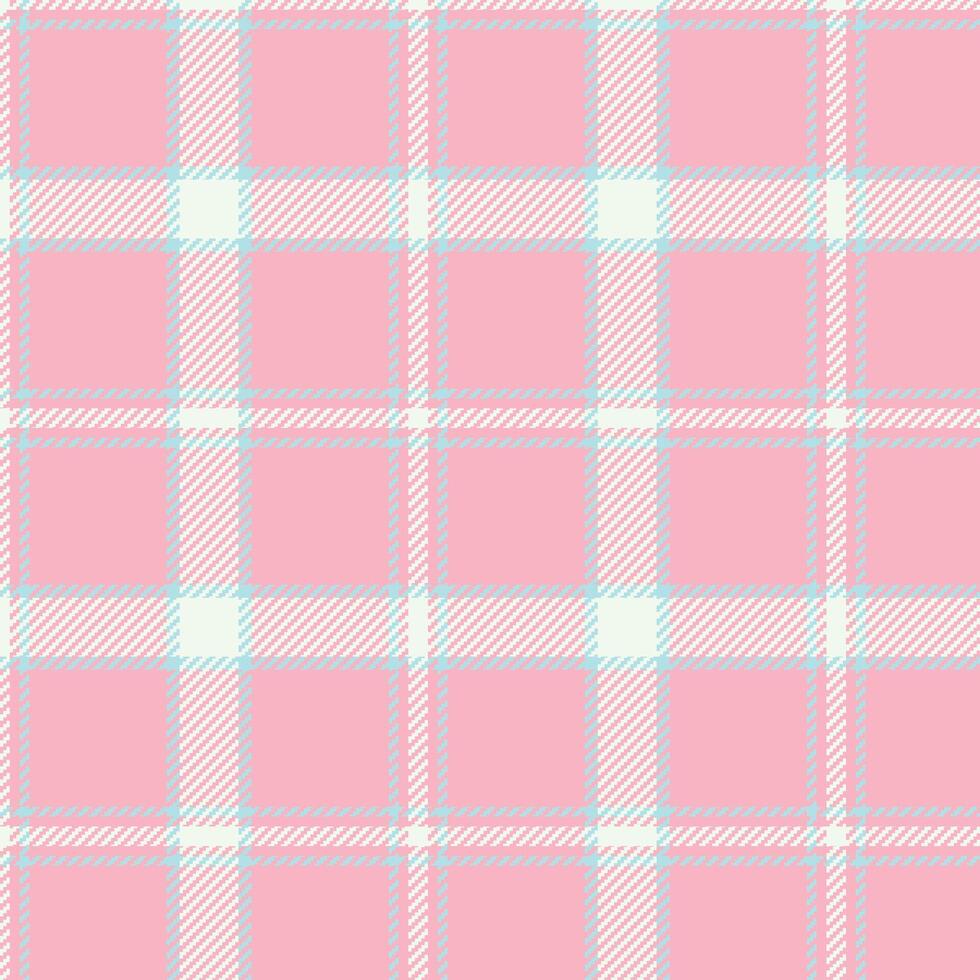 Soft Blue Cascade Plaid vector