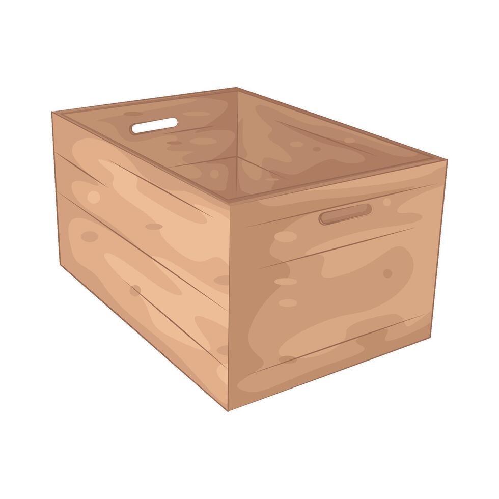 Illustration of Crates vector