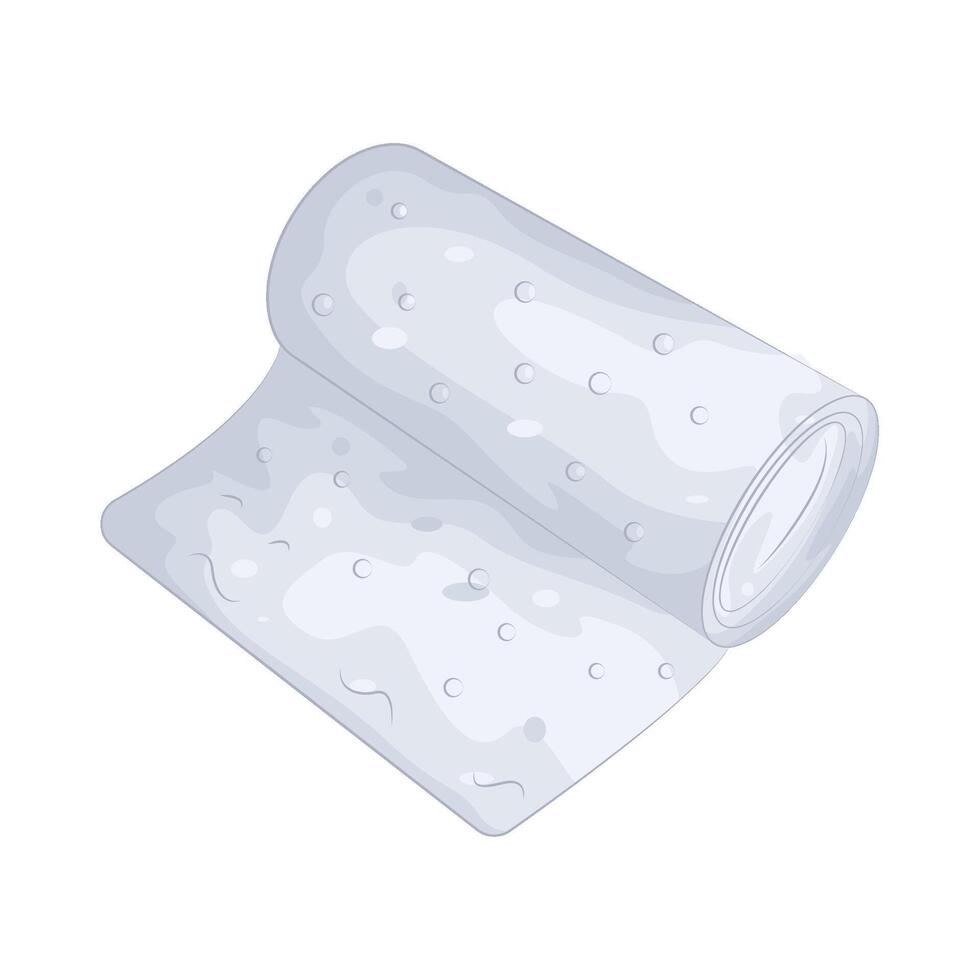 Illustration of bubble wrap vector