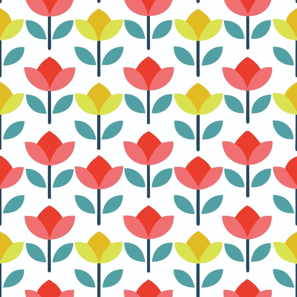 Floral Design Abstract Pattern for Art Lovers. vector