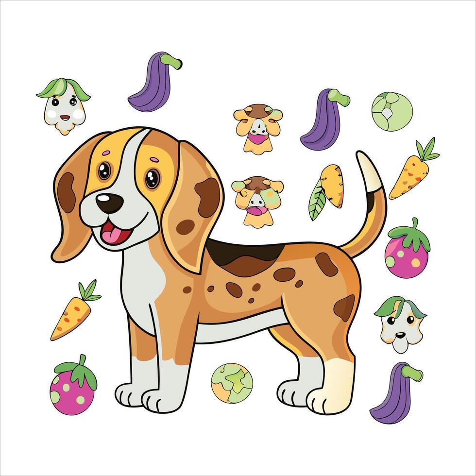 Beagle Spirit Always the Scent vector