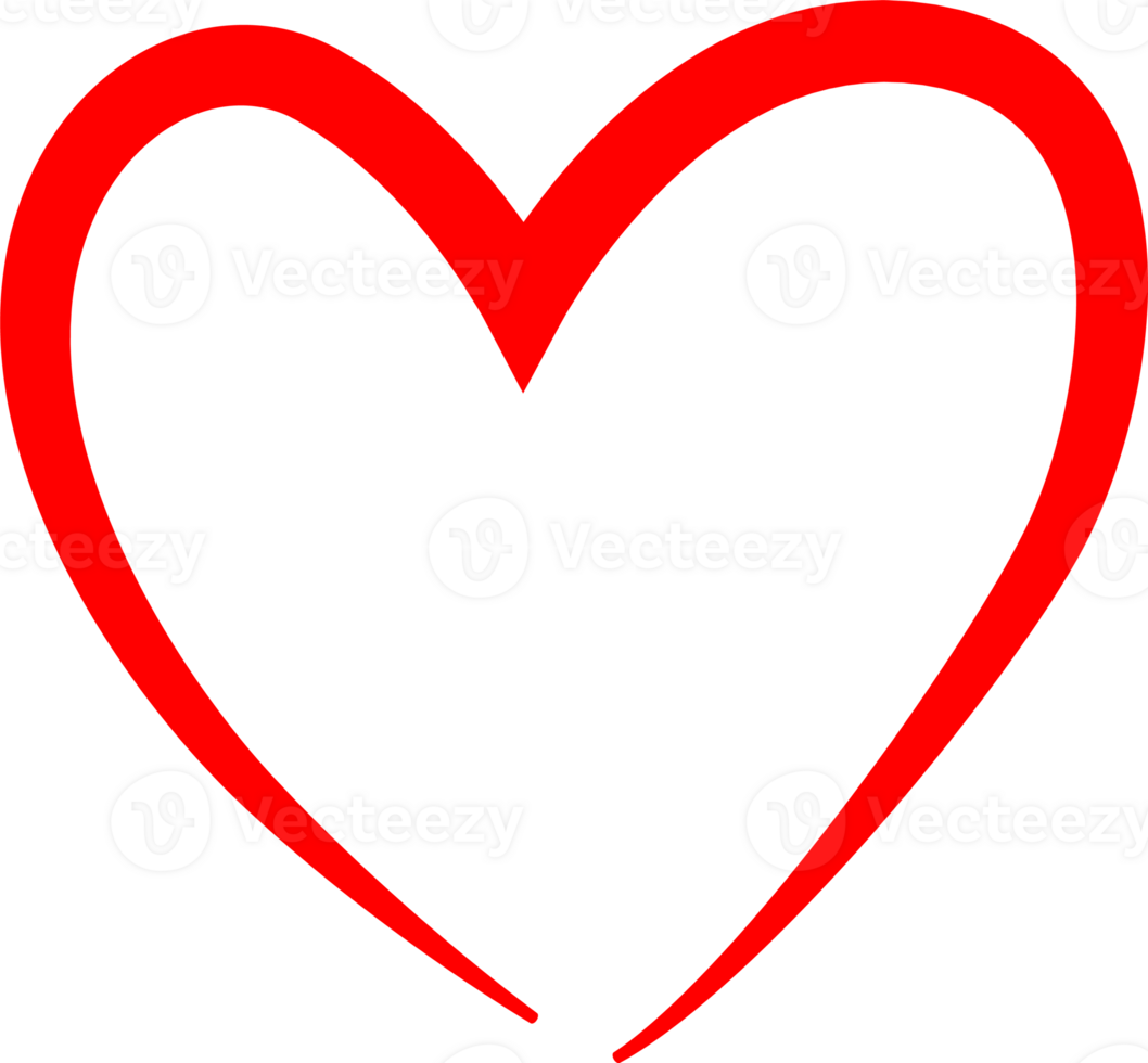 line curve red Hearts love valentine wedding shape symbol icon illustration design png