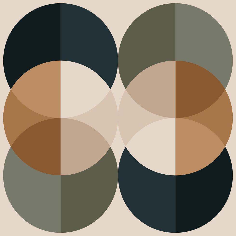 Brown beige background for background design circles vector
