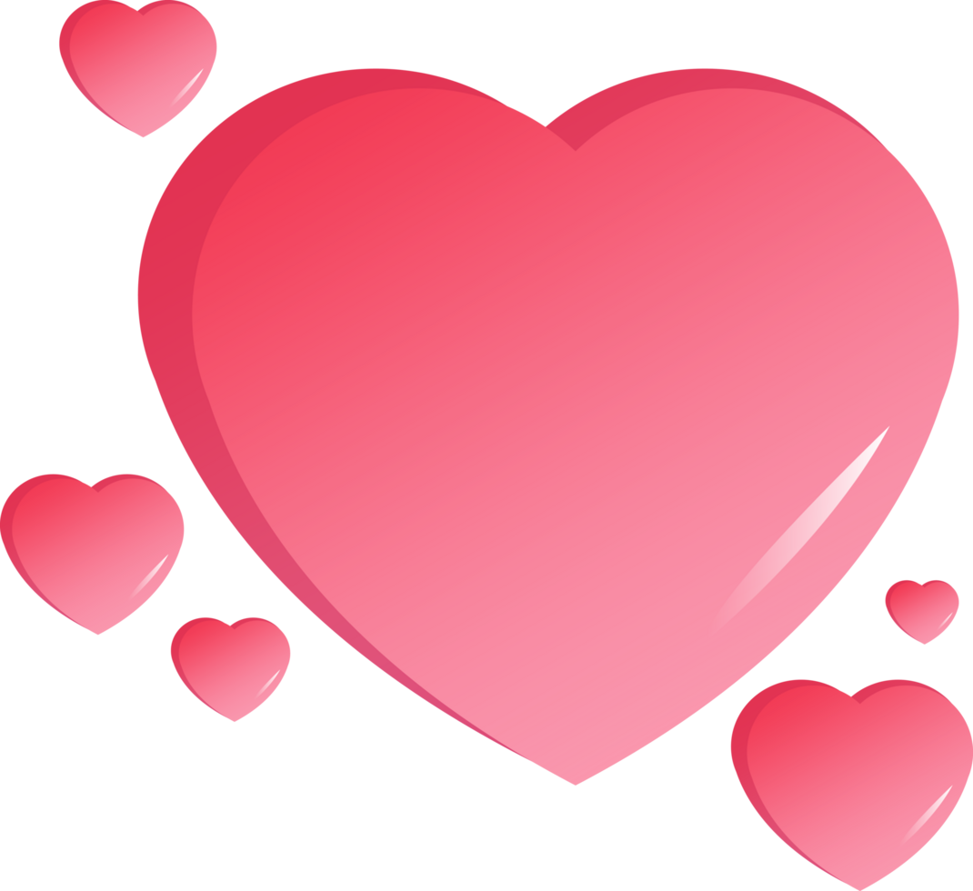 love or heart icon for valentine day free png