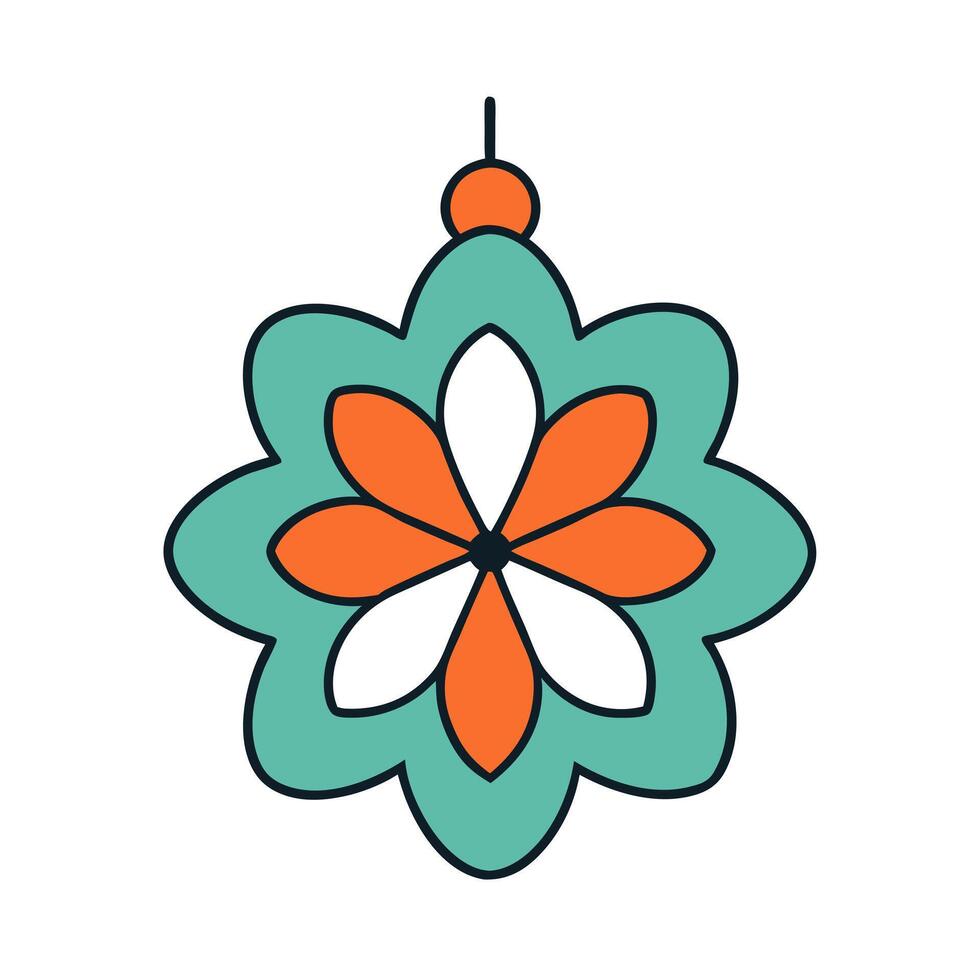 Elegant Floral Decorative Design Artistic Element for Layouts vector