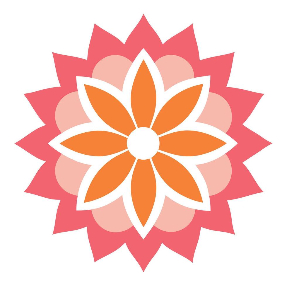 Floral Decorative Design Artistic Elements for Layouts vector