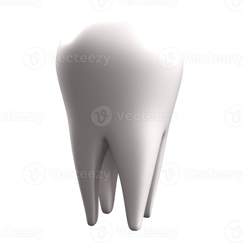 The White tooth for Health or medical concept. png