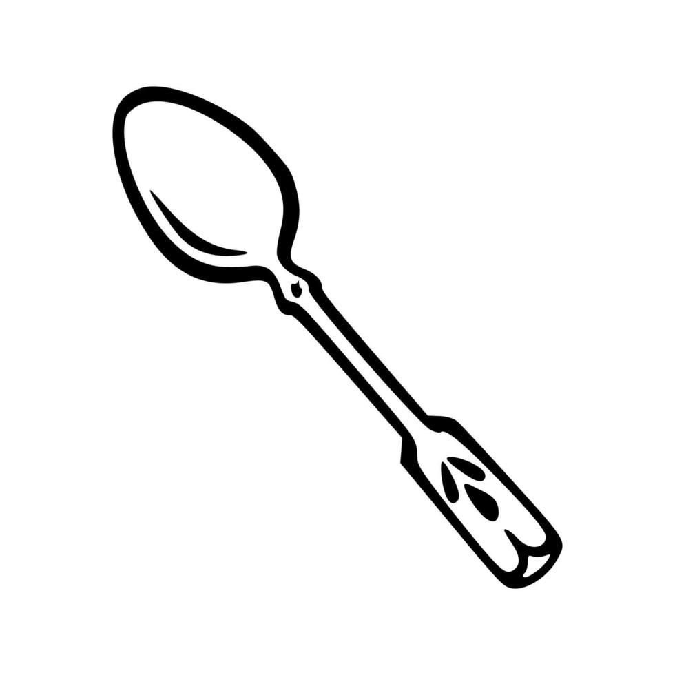 Spoon icon illustration vector