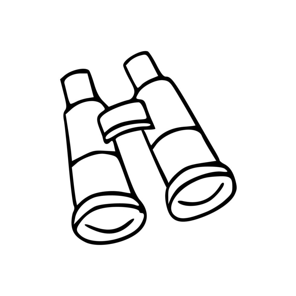 Binoculars icon illustration vector