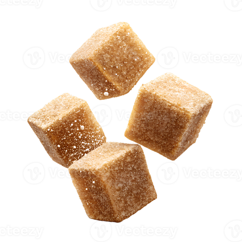 Falling Brown Sugar Cubes png