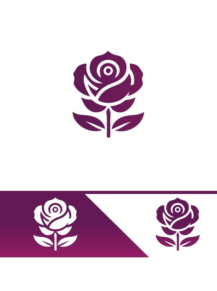 Blooming Rose Logo vector